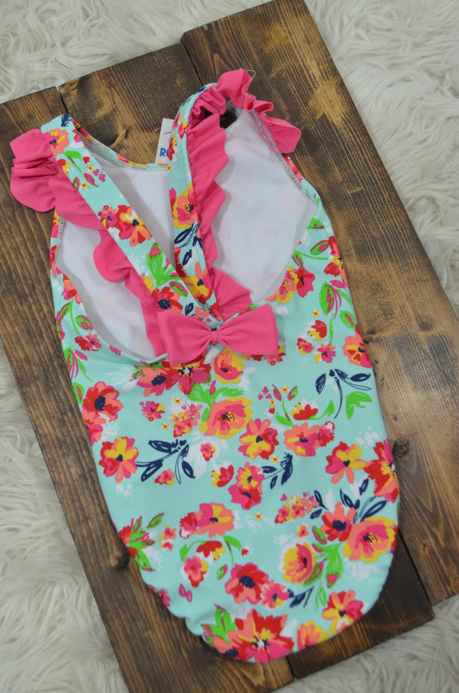 Flowered One Piece