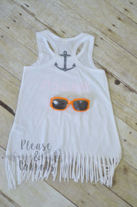 Beach Bum Fringe Tank