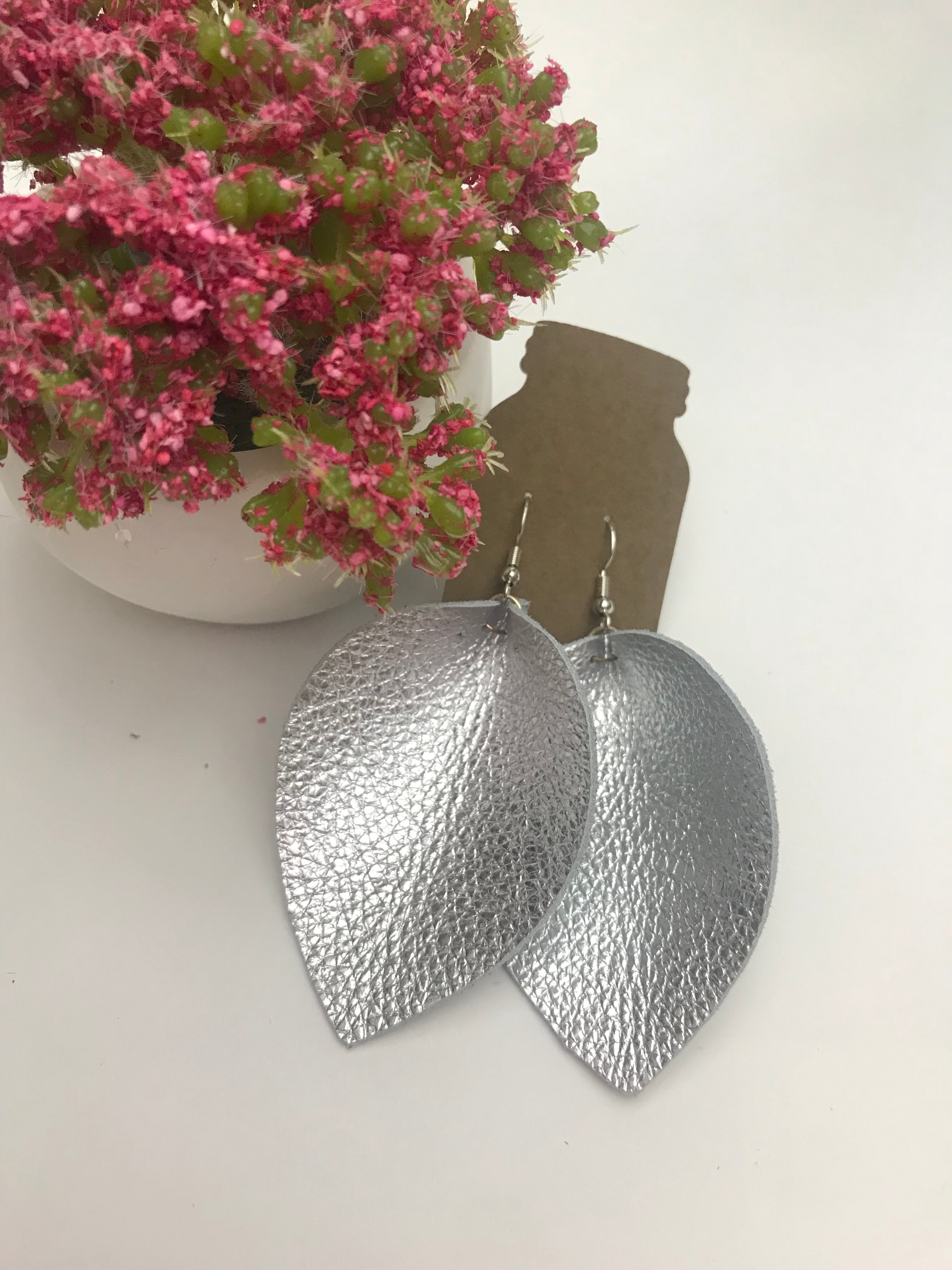 Silver Petal-Large