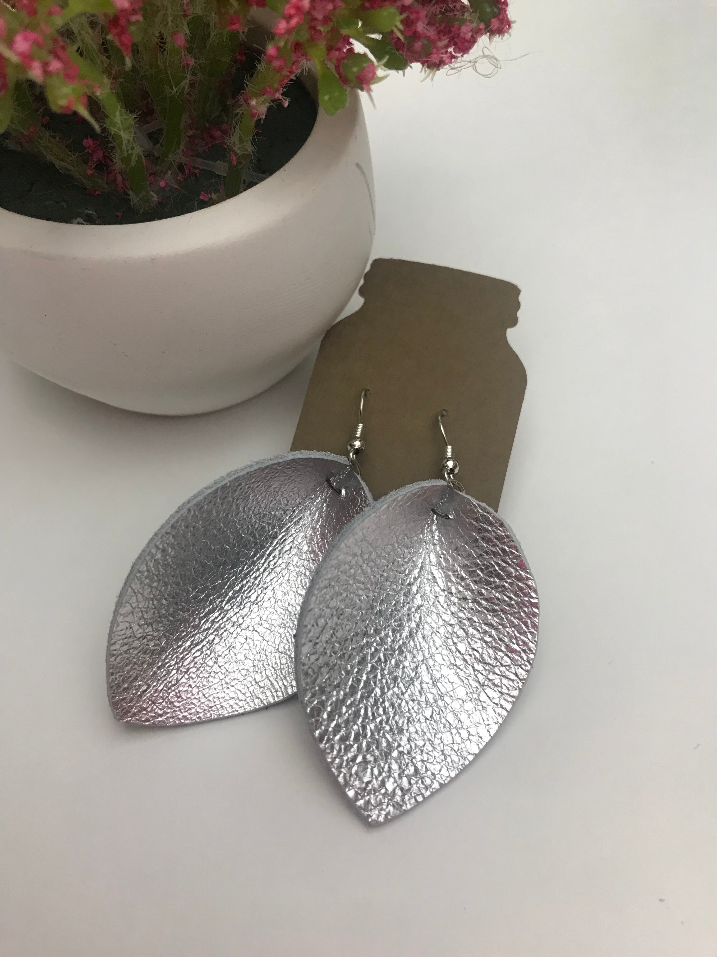 Silver Petal- small